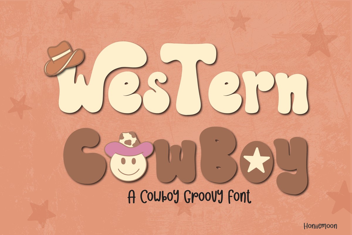 Пример шрифта Western Cowboy Regular