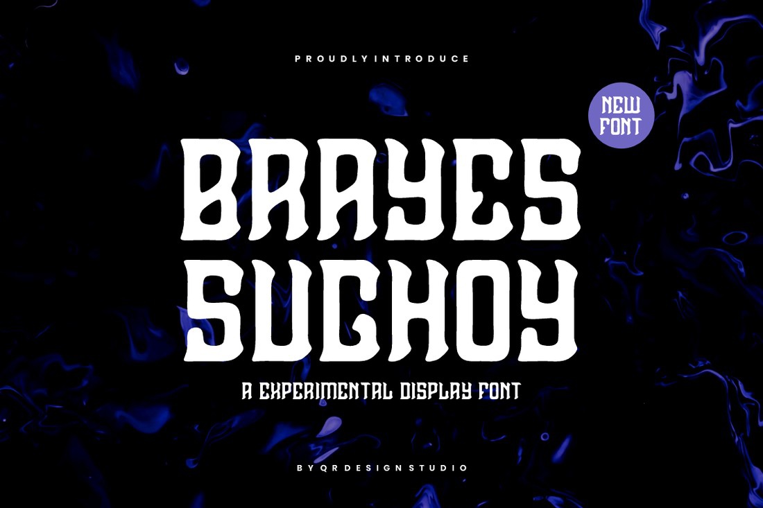 Пример шрифта Brayes Sughoy Regular