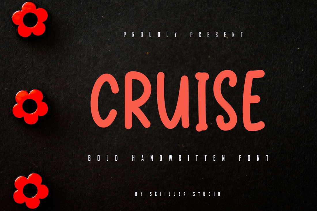 Пример шрифта Cruise Regular