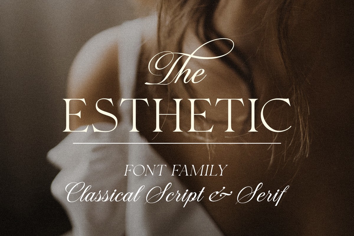 Пример шрифта Esthetic Serif