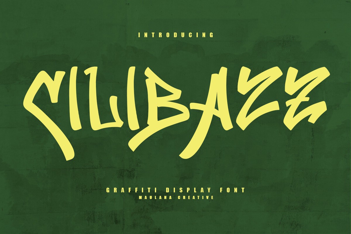Пример шрифта Cilibazz Regular