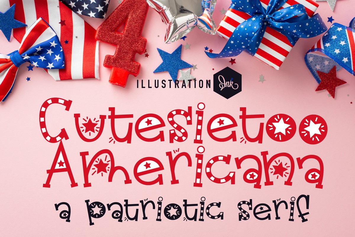 Пример шрифта PN Cutesietoo Americana Regular