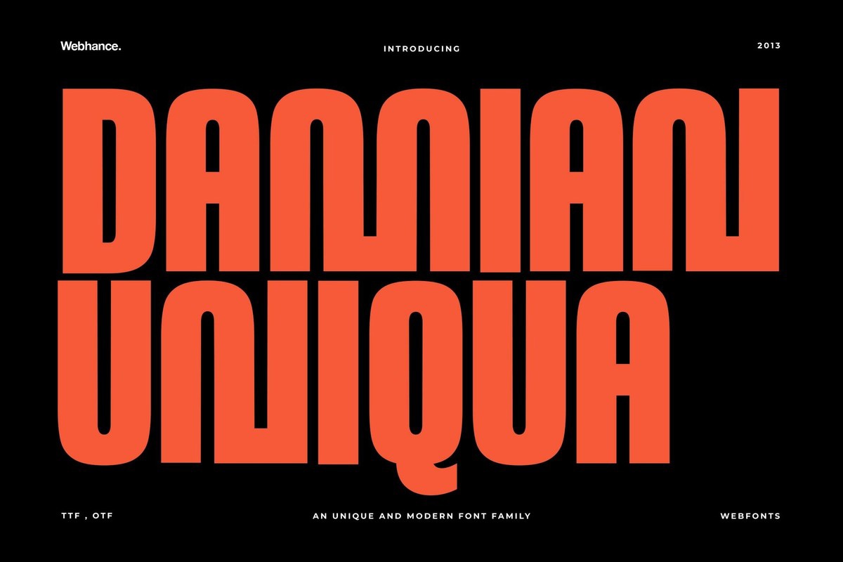 Пример шрифта Damian Uniqua Regular