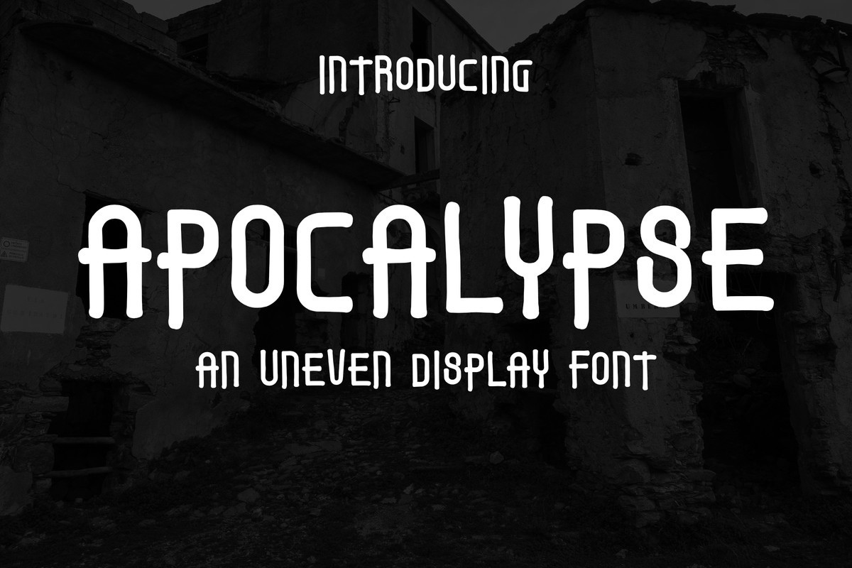 Пример шрифта Apocalypse Bold Bold