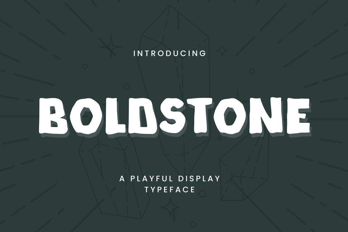 Пример шрифта Boldstone Regular
