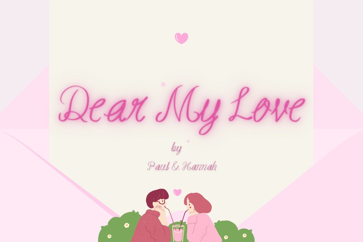 Пример шрифта Dear My Love Regular