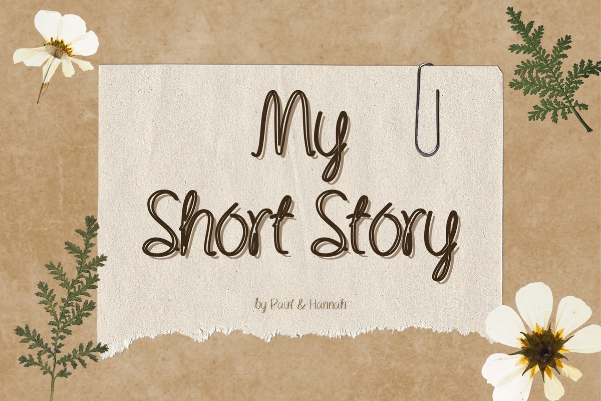 Пример шрифта My Short Story Regular