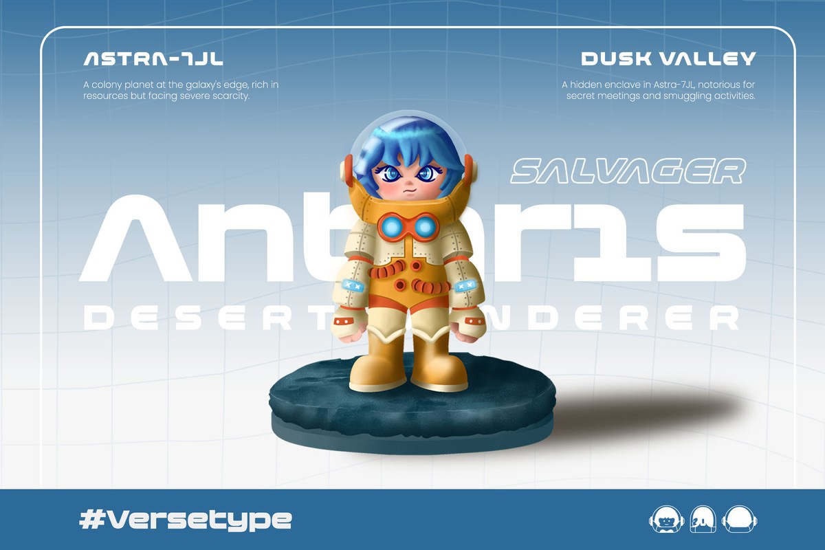 Пример шрифта Antaris Regular