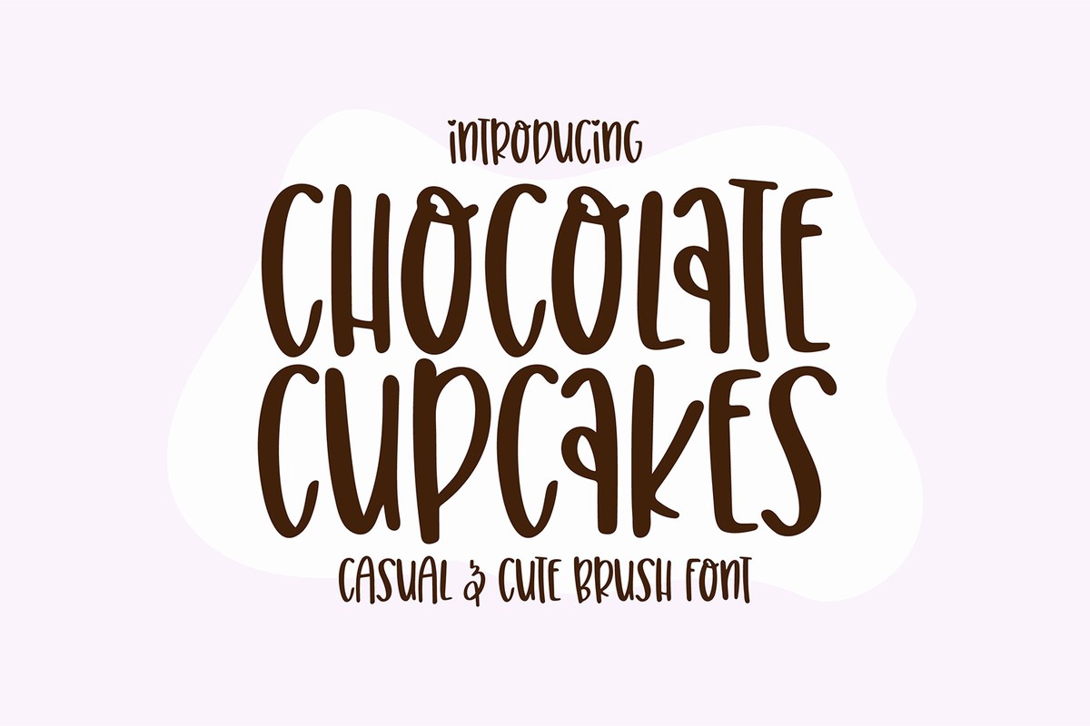 Пример шрифта BFC ChocolateCupcake Regular