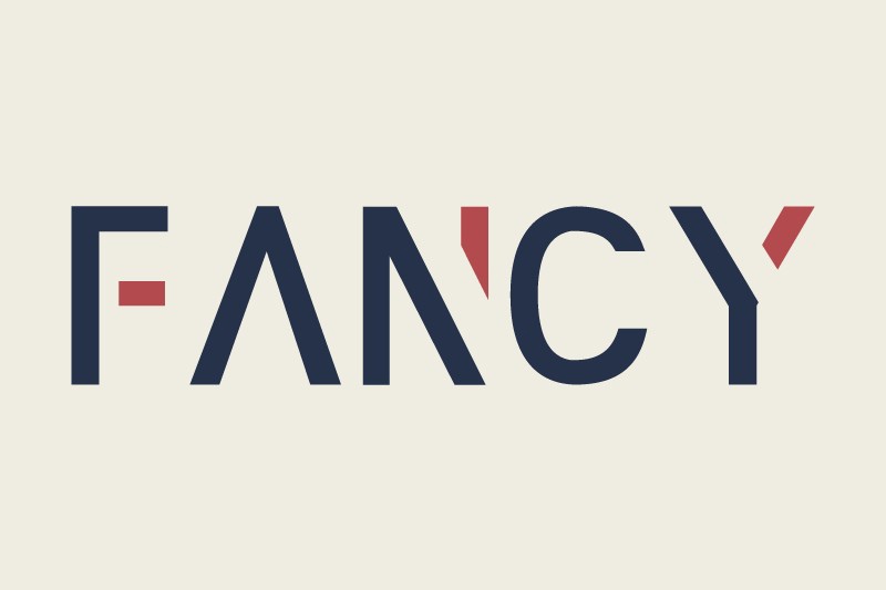 Пример шрифта Fancy Regular