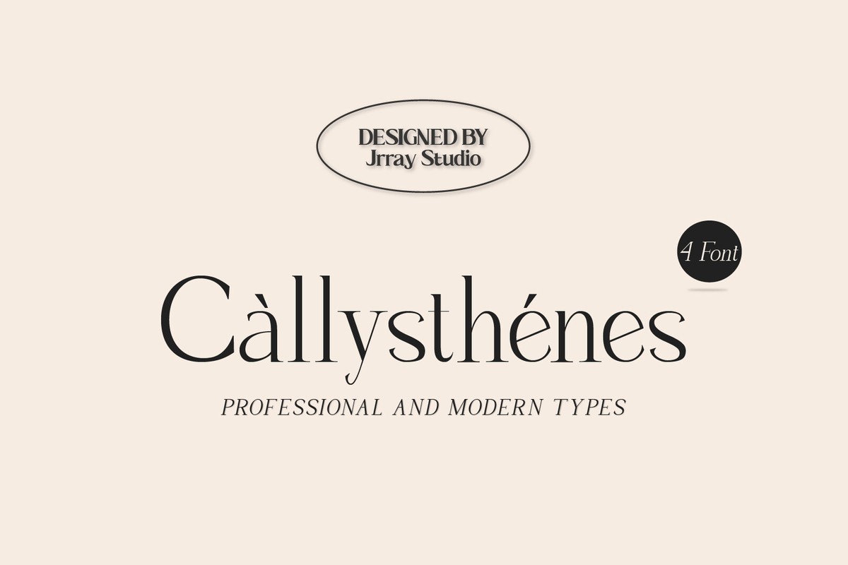 Пример шрифта Callysthenes Italic