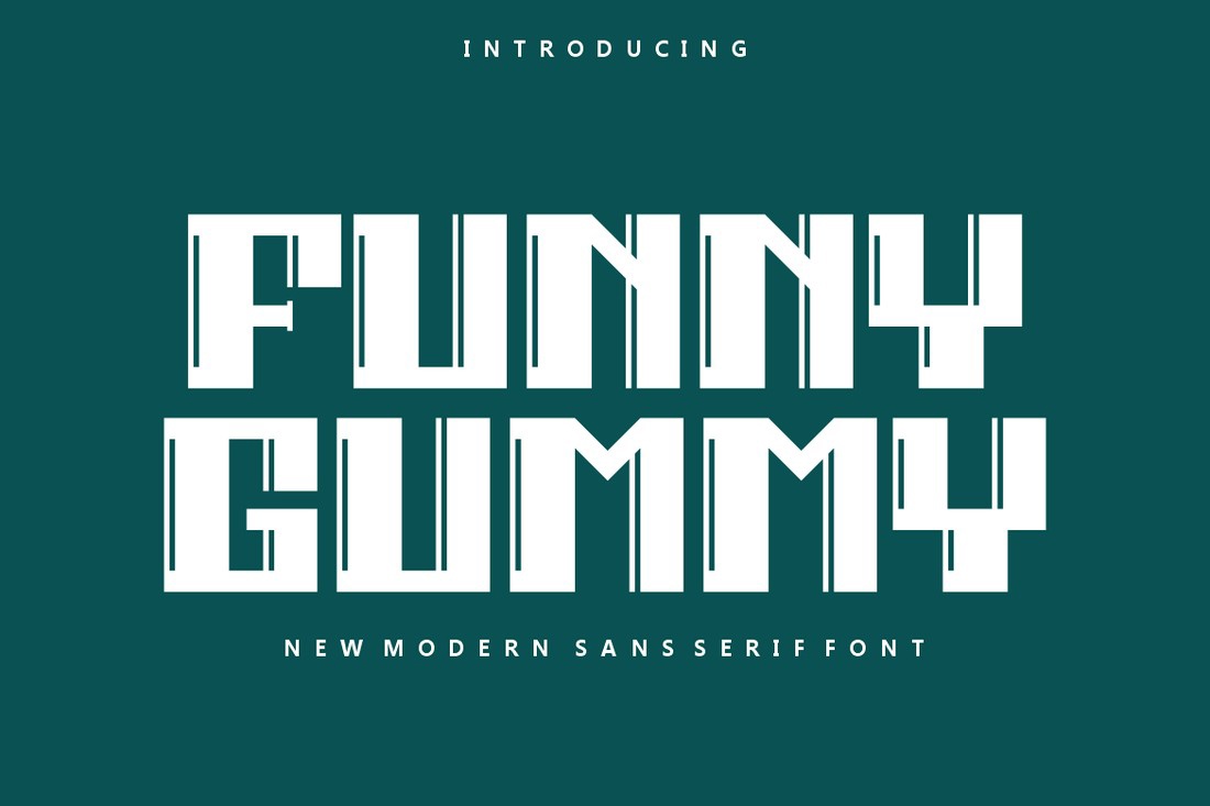 Пример шрифта Funny Gummy Regular