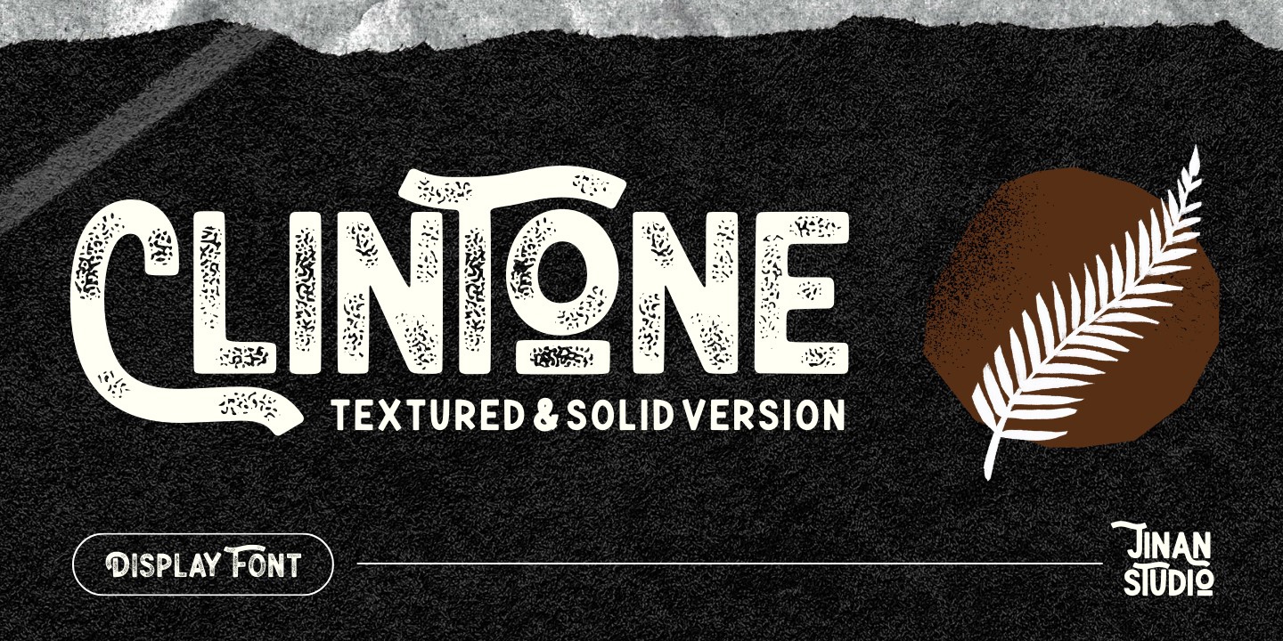 Пример шрифта Clintone Regular