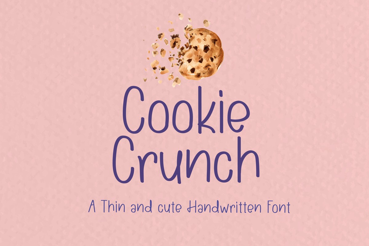 Пример шрифта CookieCrunch Regular