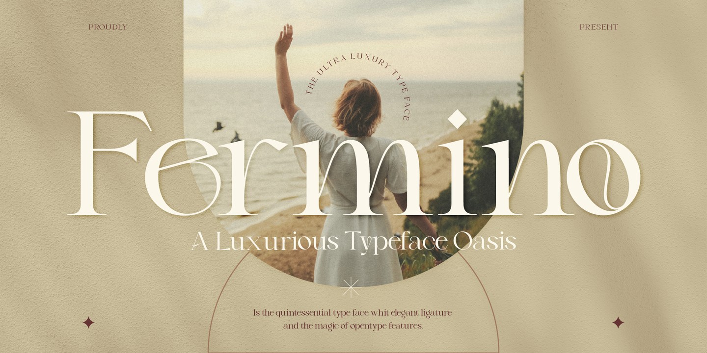 Пример шрифта Fermino Regular